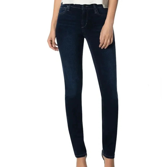 Joes Jeans Cigarette Fit in Dark Tate Wash Short Length Size 29 Rise 8” - Picture 1 of 14